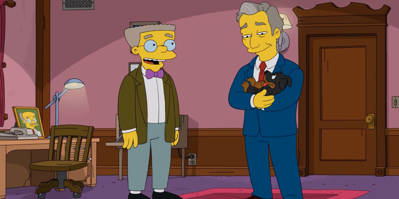 Los Simpson revelan al nuevo novio de Smithers en el clip de la temporada 33