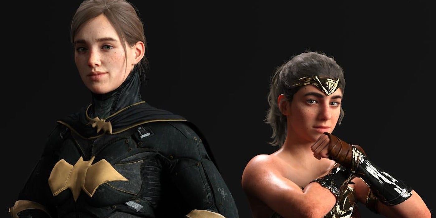 Los personajes de Last Of Us 2 se convierten en Resident Evil, Batman Heroes en arte 3D