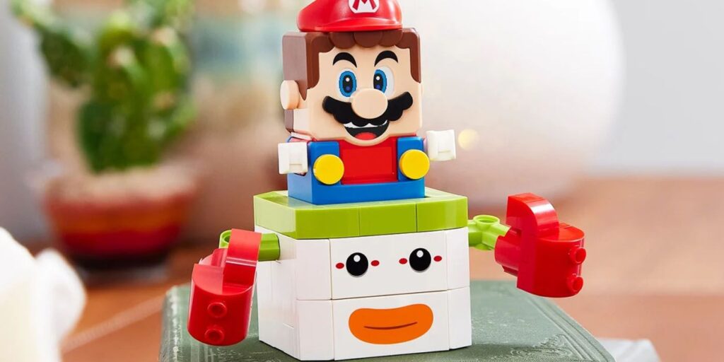 Los sets de expansión LEGO Super Mario agregan niveles de coche y playa de payaso