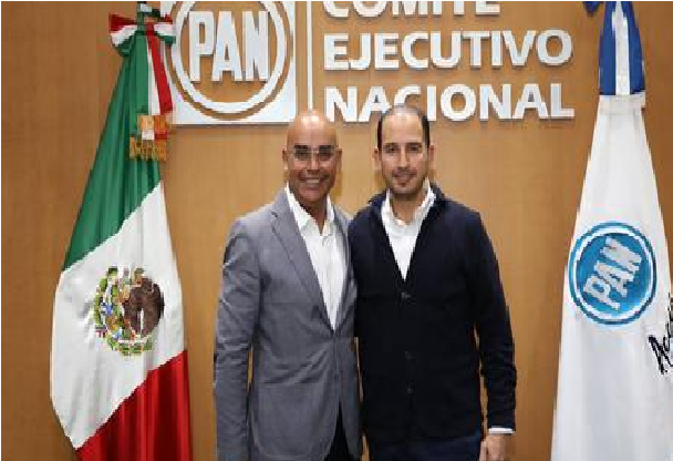 Marcos Aguilar es nombrado Vocero del  CEN del PAN, Marko Cortés le otorga nombramiento