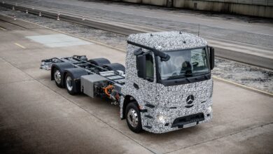 Mercedes-Benz muestra el primer camión de transporte urbano pesado totalmente eléctrico