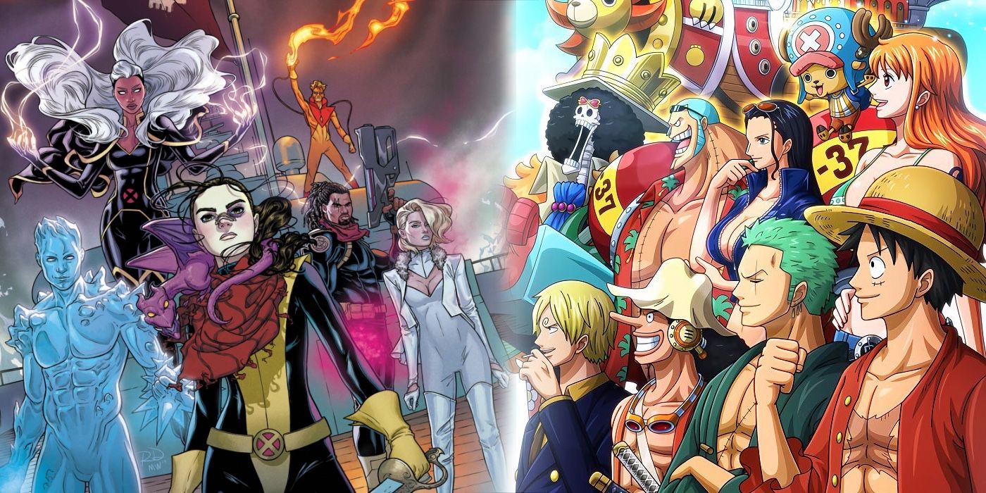 Merodeadores X-Men vs.  Piratas de Sombrero de Paja de One Piece: ¿Quién ganaría?