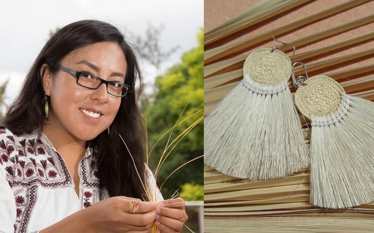Mónica Díaz, la diseñadora mixe que elabora joyería sustentable para conservar la memoria de sus ancestras