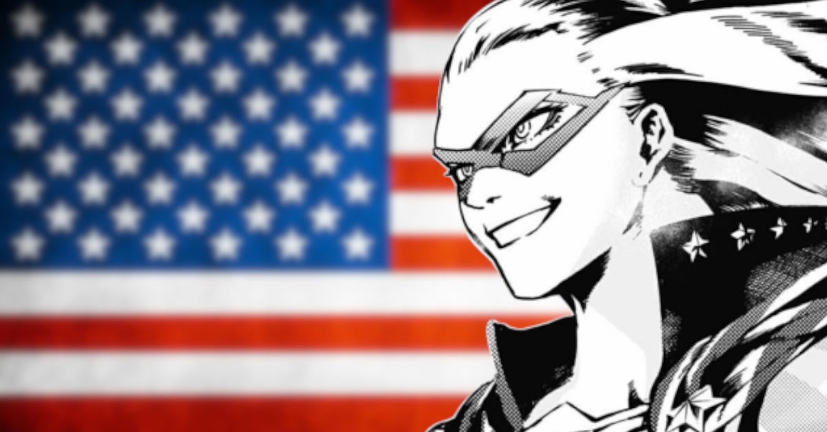My Hero Academia revela cómo Estados Unidos controla a su héroe principal