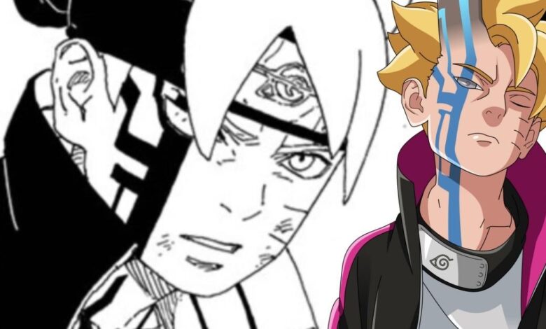 Boruto Karma Vs Code  Boruto, Chicas naruto, Personajes