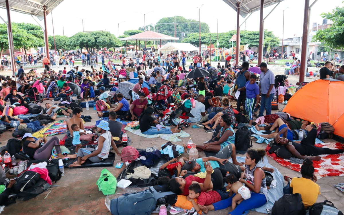 Nueva caravana de 3 mil migrantes sale de Chiapas rumbo a Estados Unidos