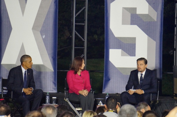 Obama, Leonardo DiCaprio y la científica Katharine Hayhoe hablan sobre el cambio climático en SXSL