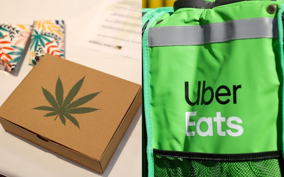 Pida su cannabis… ¡en Uber Eats!