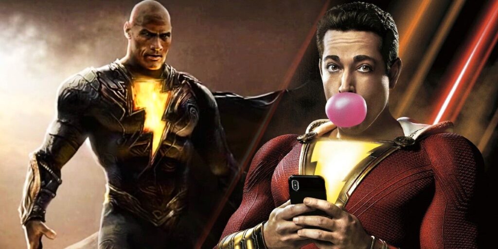 Por qué Black Adam y Shazam obtuvieron películas en solitario en lugar de un crossover