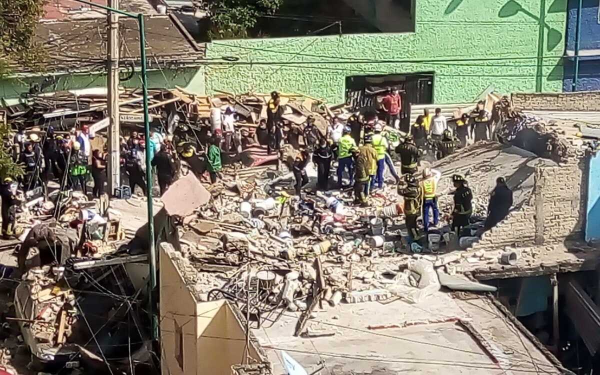 Reportan una persona fallecida y 12 heridas tras explosión en la Miguel Hidalgo