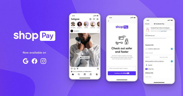 Shopify expande su pago con un clic, Shop Pay, a cualquier comerciante en Facebook o Google