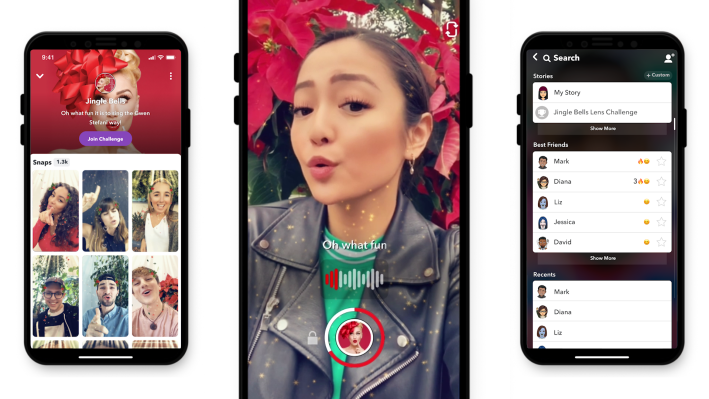 Snapchat se enfrenta a TikTok con el lanzamiento de Lens Challenges