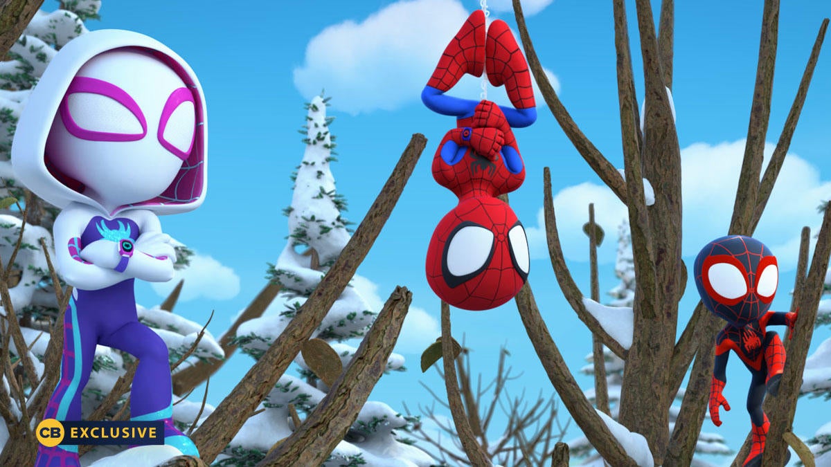 Spider-Man, Miles Morales y Ghost Spider salvan las vacaciones en un nuevo clip (exclusivo)