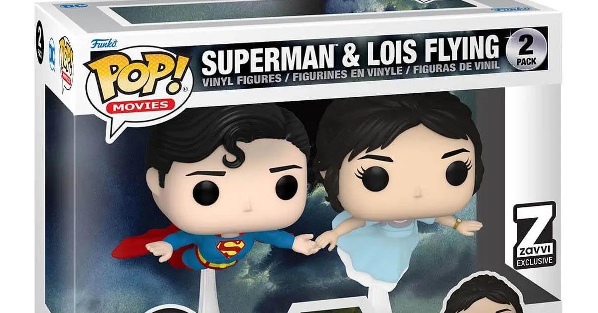 Superman y Lois exclusivo Funko Pop 2-Pack ya está disponible