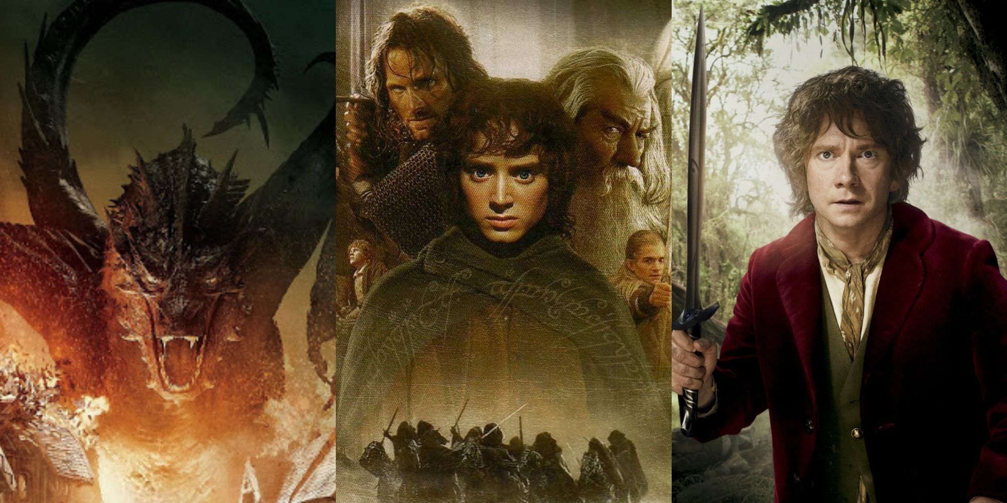 Todas las películas de El señor de los anillos / Hobbit clasificadas de peor a mejor (según Metacritic)