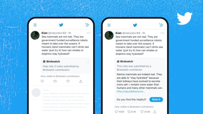 Twitter comienza a implementar verificaciones de datos de Birdwatch dentro de los tweets