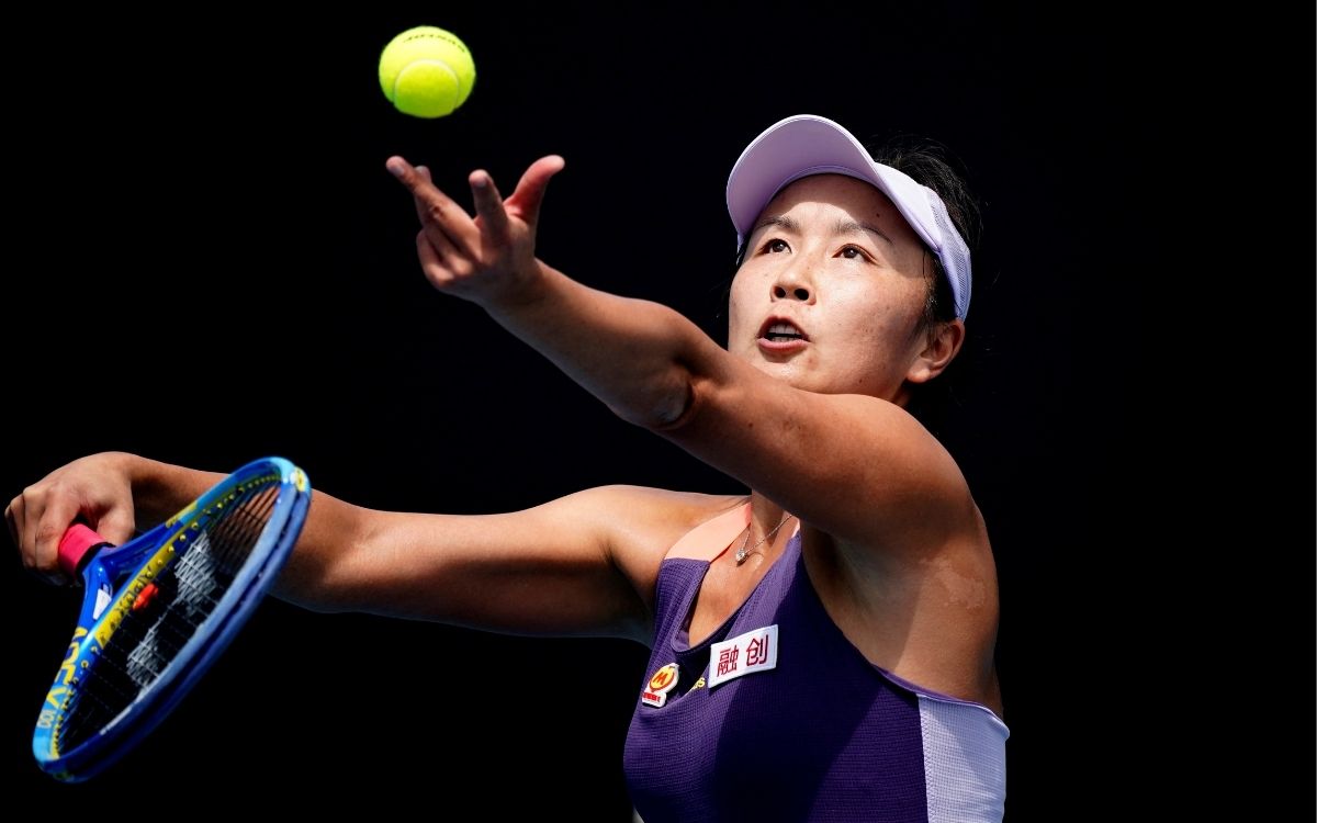 WTA y AI presionan a China por desaparición pública de la tenista Peng Shuai