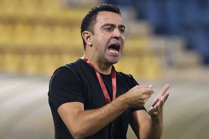 Xavi Hernández, durante un partido del Al Saad.