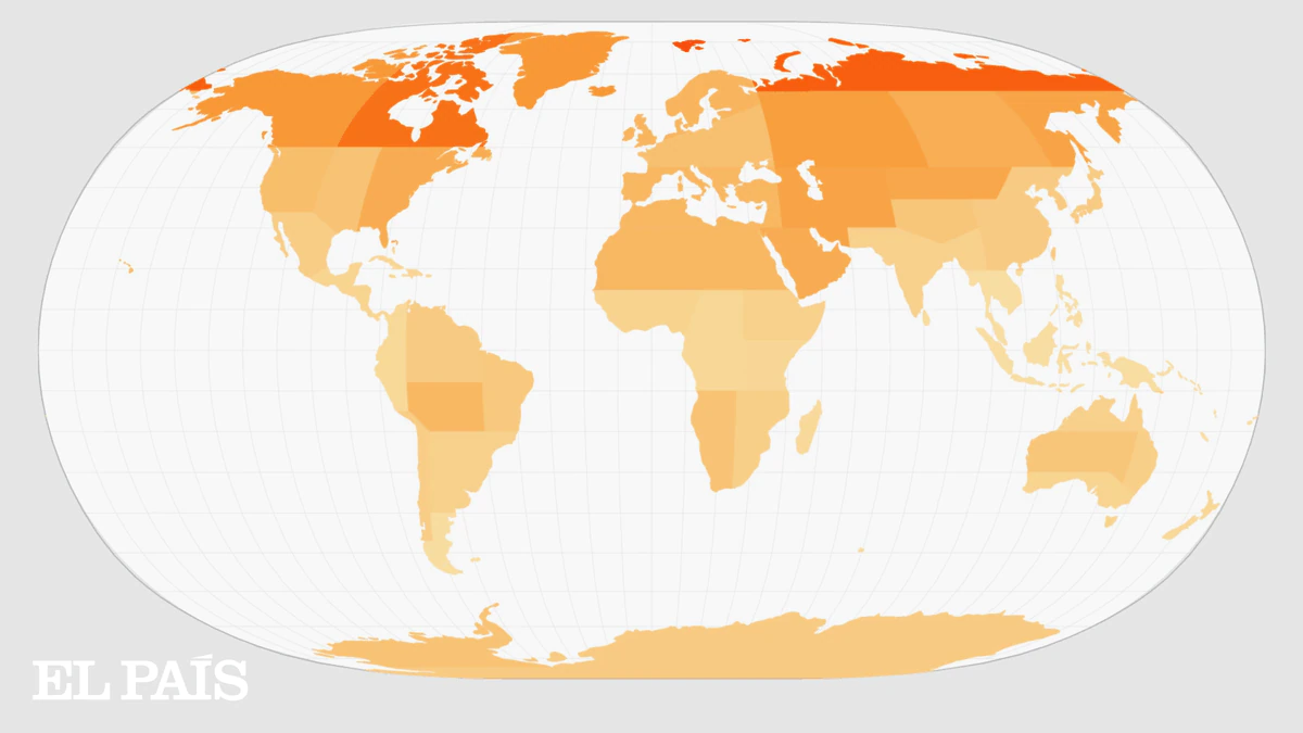 ¿Cómo será 2060? El mapa con nuestros posibles futuros climáticos