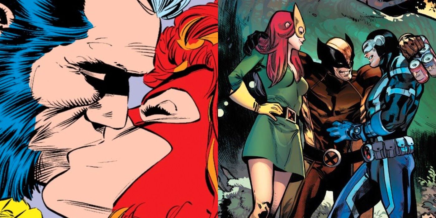 10 cosas que solo los fanáticos de los cómics de X-Men saben sobre el romance de Wolverine con Jean Grey
