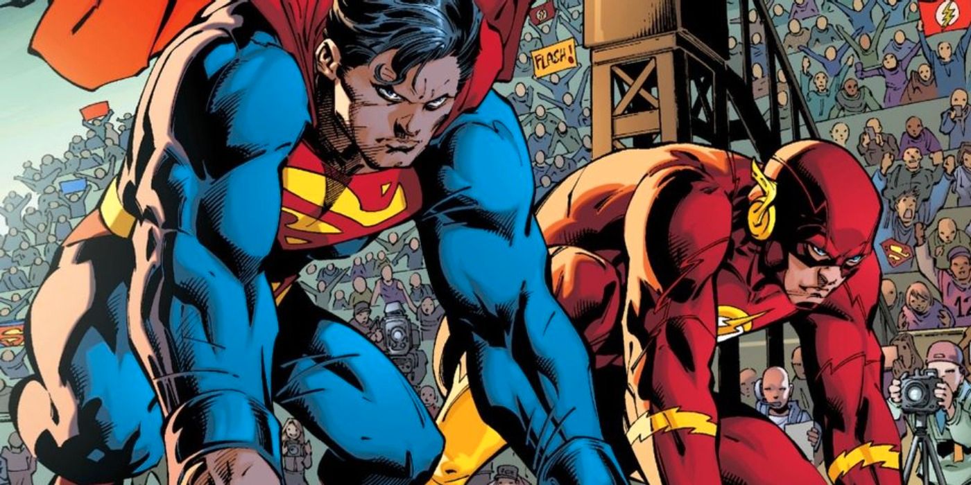 10 cosas que solo los fanáticos de los cómics saben sobre la amistosa rivalidad de Superman con Flash