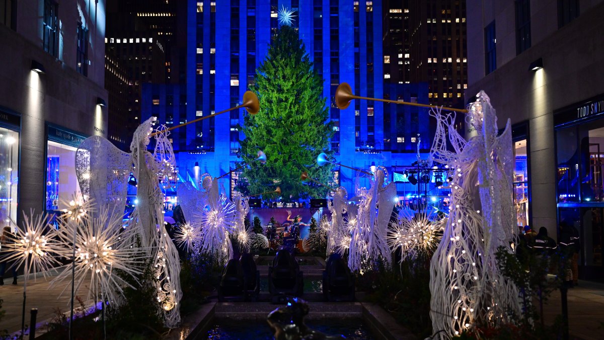 El encendido del árbol de Navidad del Rockefeller Center da inicio a la temporada de fiestas