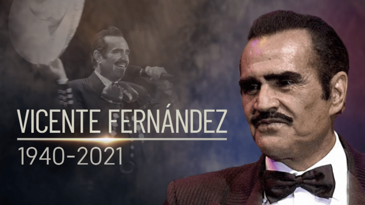Muere Vicente Fernández, el rey de la ranchera