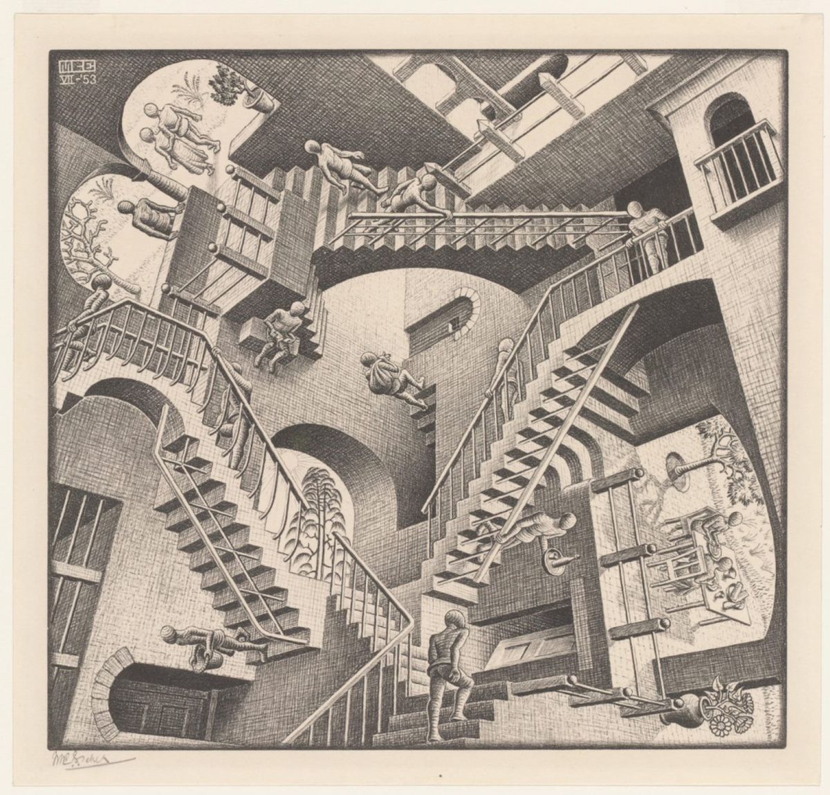 Bach, Borges, Escher y la belleza fractal de la naturaleza