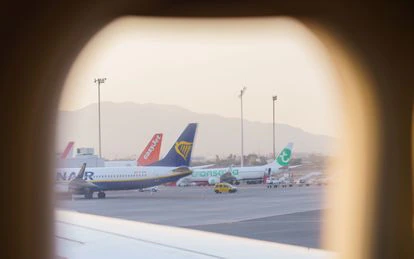 Aviones en el aeropuerto de Palma, en una foto de archivo. 