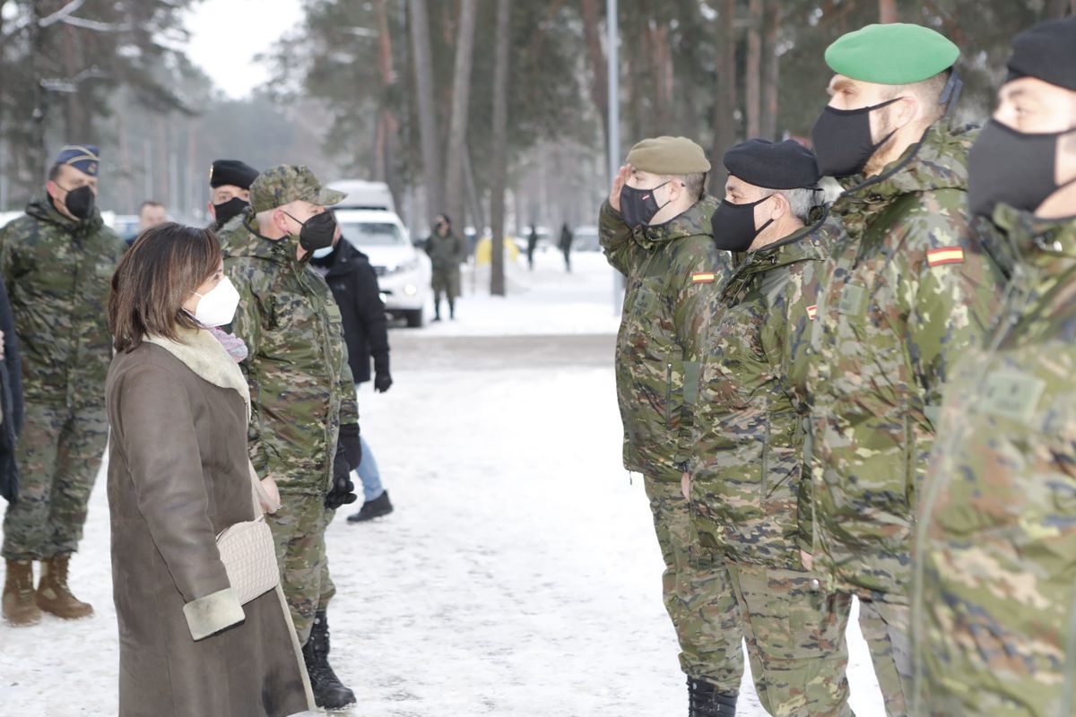Navidades de Guerra Fría con las tropas españolas en Letonia
