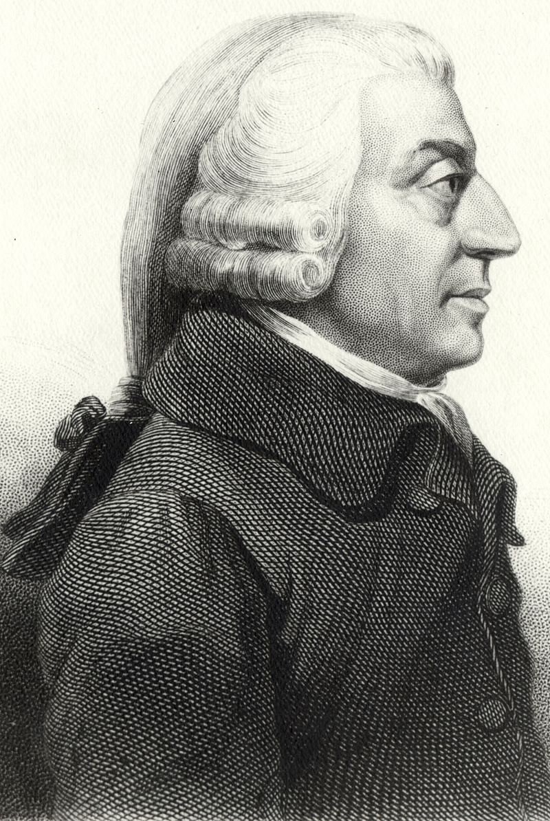 8 frases con enseñanza de Adam Smith en el día de su muerte