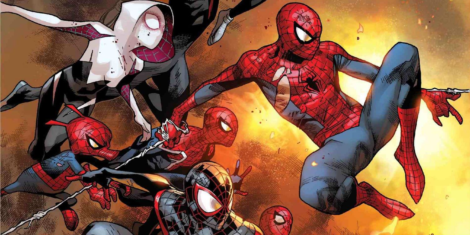 Algunas variantes de Spider-Man fueron prohibidas en el cómic original de Spider-Verse