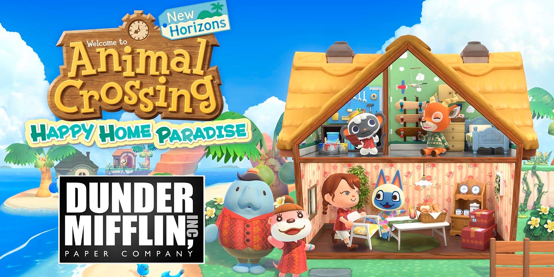 Animal Crossing Player’s The Office Design recrea un conjunto icónico