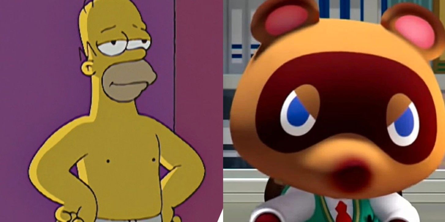 Animal Crossing Simpsons Meme destaca su problemática actuación