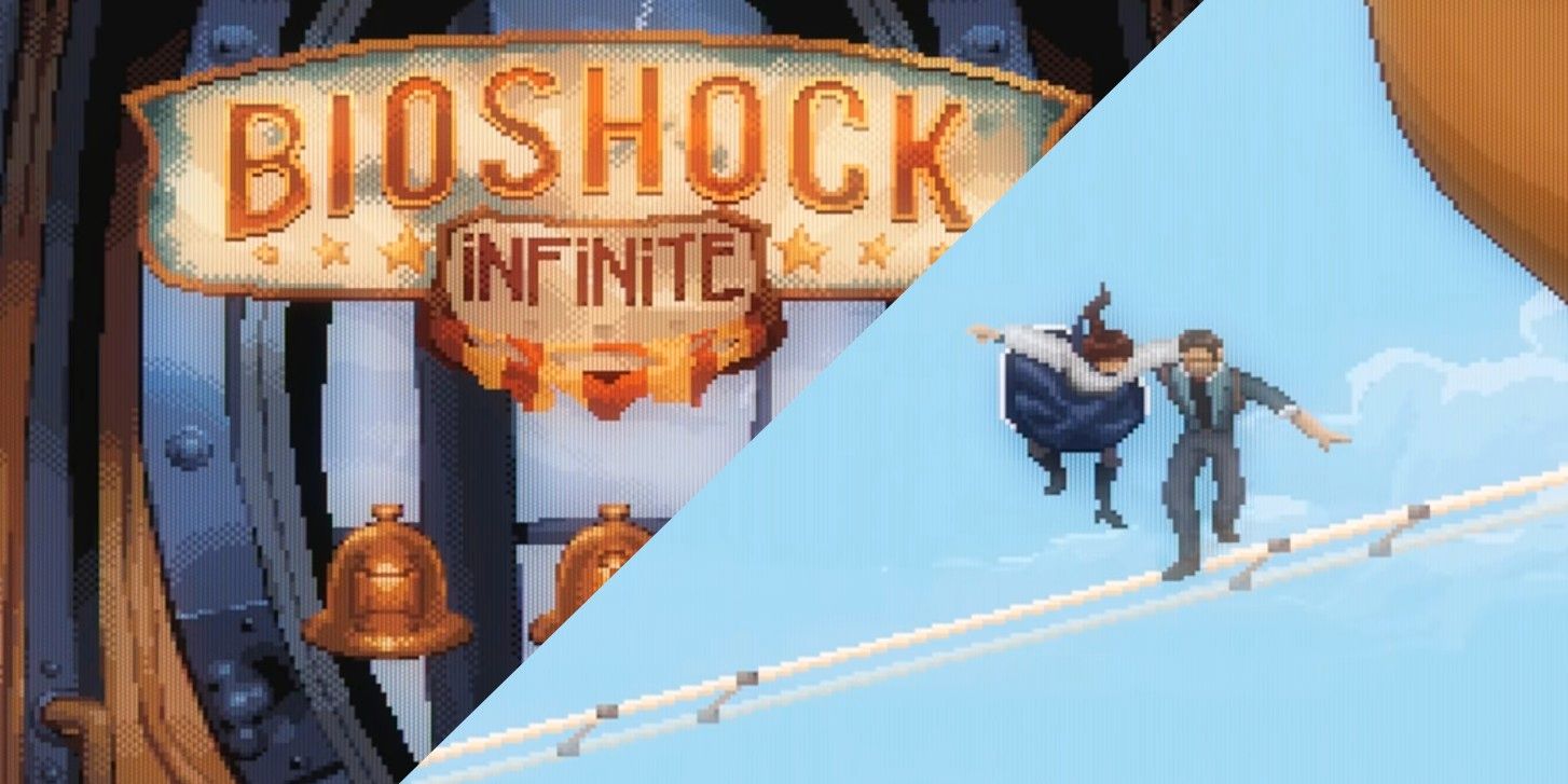 BioShock Infinite SNES Demake muestra un Pixel perfecto Columbia