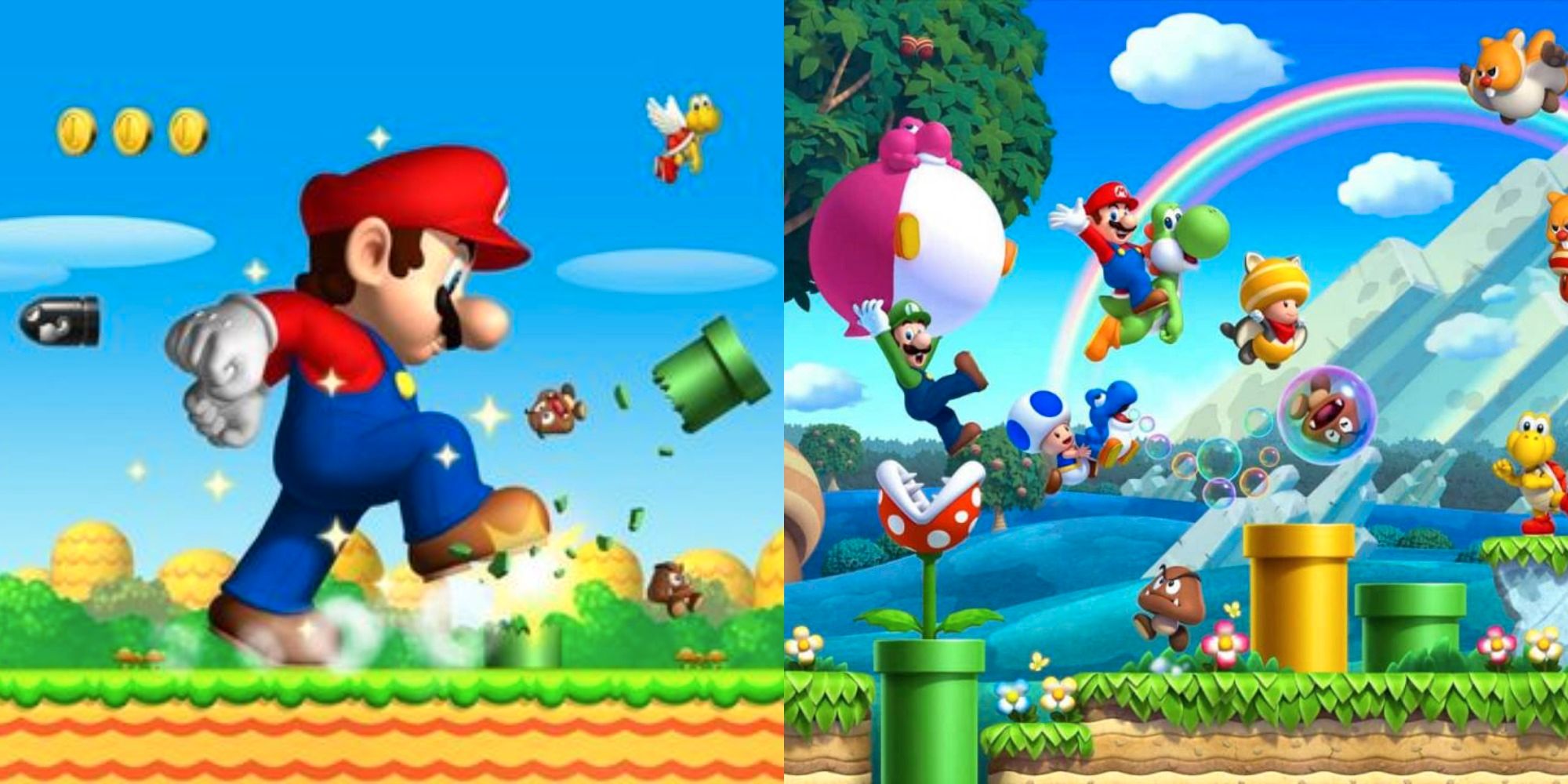 Clasificación de cada juego de New Super Mario Bros.