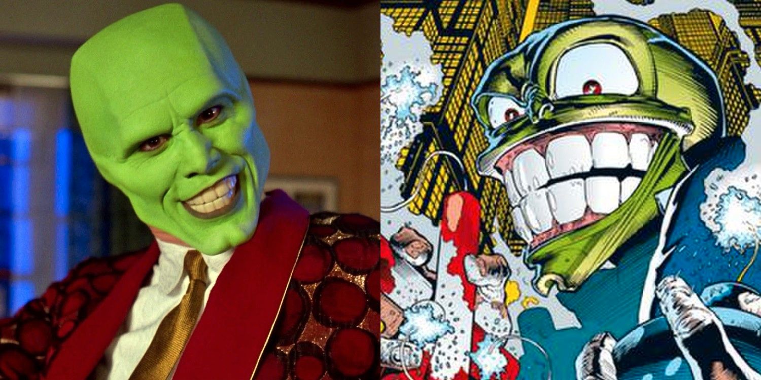 Comparación entre el cómic y la película de la máscara