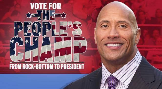 Dwayne Johnson habla sobre su posible candidatura a la presidencia