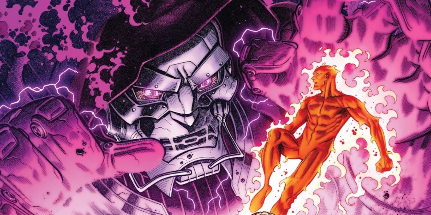 El Doctor Doom robó el manto de Galactus como el Devorador de Mundos