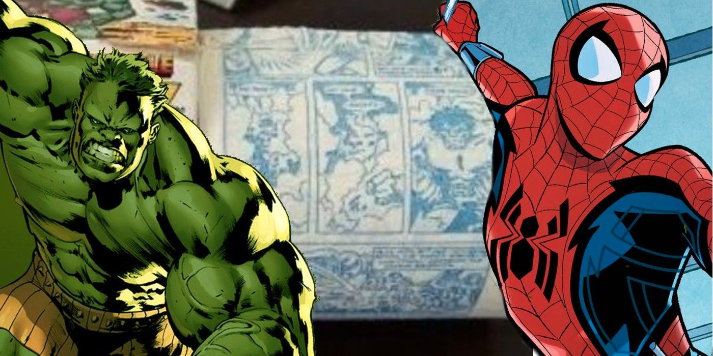 El cómic oficial de Spider-Man y Hulk impreso en papel higiénico resurge