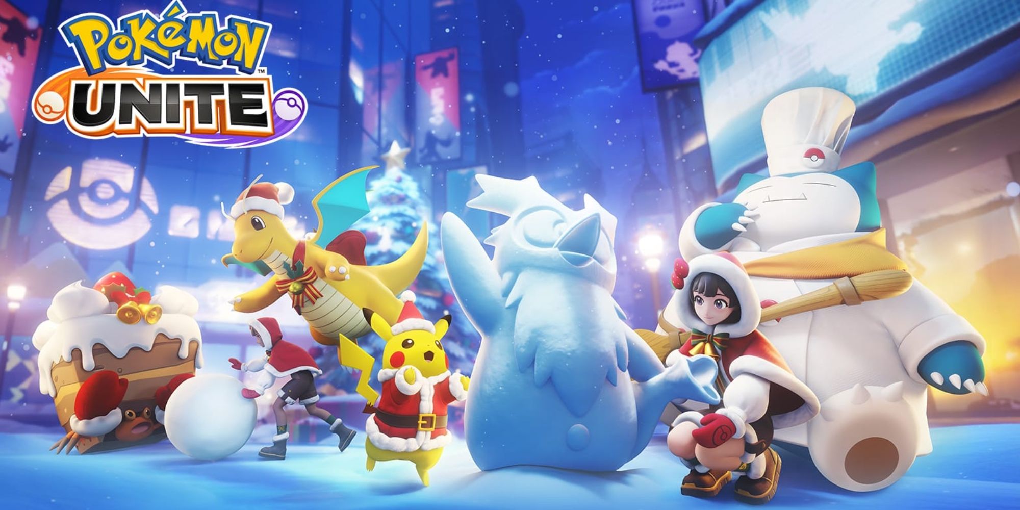 El evento de invierno de Pokémon Unite agregará Frosty Map y Dragonite