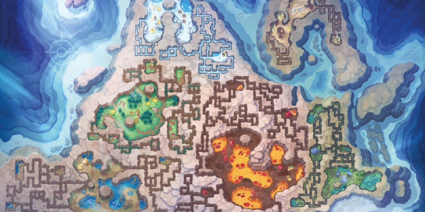El gran subterráneo de Pokémon BDSP pierde ante el área salvaje de Sword & Shield