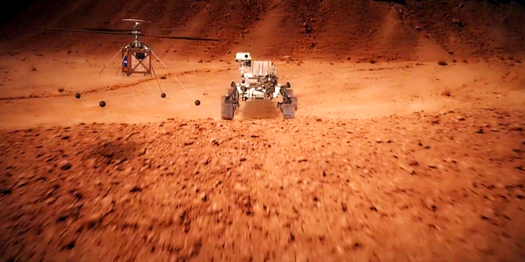 El helicóptero Mars Helicopter de la NASA perdió contacto con el rover, podría estar en problemas