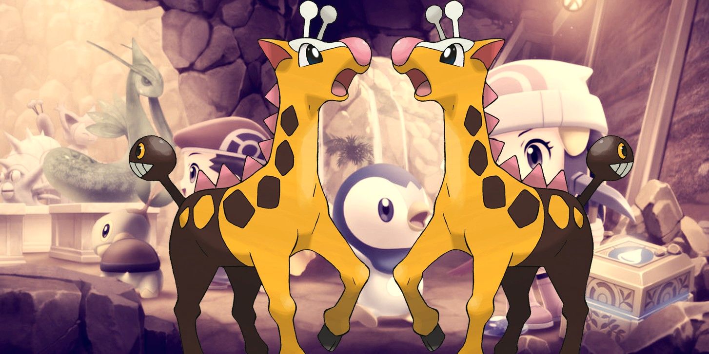 El jugador Pokémon BDSP obtiene dos Girafarigs en órbita perfecta