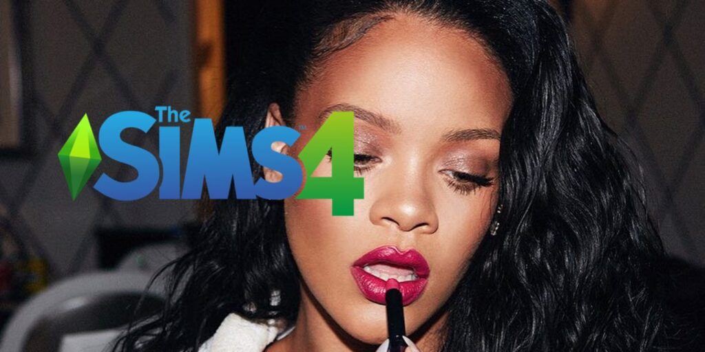 El jugador de Sims 4 crea a Rihanna como una Sim
