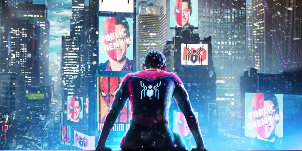 El póster internacional de Spider-Man: No Way Home muestra a Peter Parker en Snowy NYC