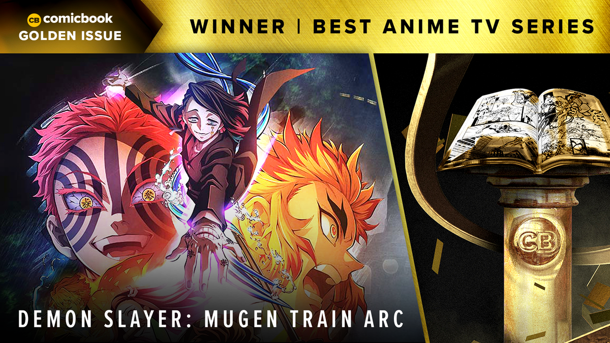 El premio Golden Issue 2021 de ComicBook.com a la mejor serie de televisión de anime
