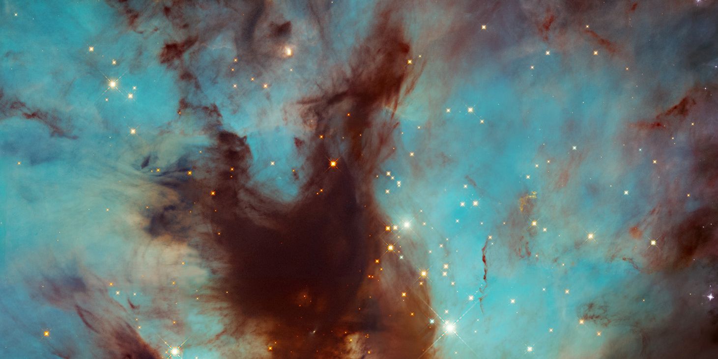 Esta foto del Hubble de una 'nebulosa de las llamas' parece sacada de una película de ciencia ficción