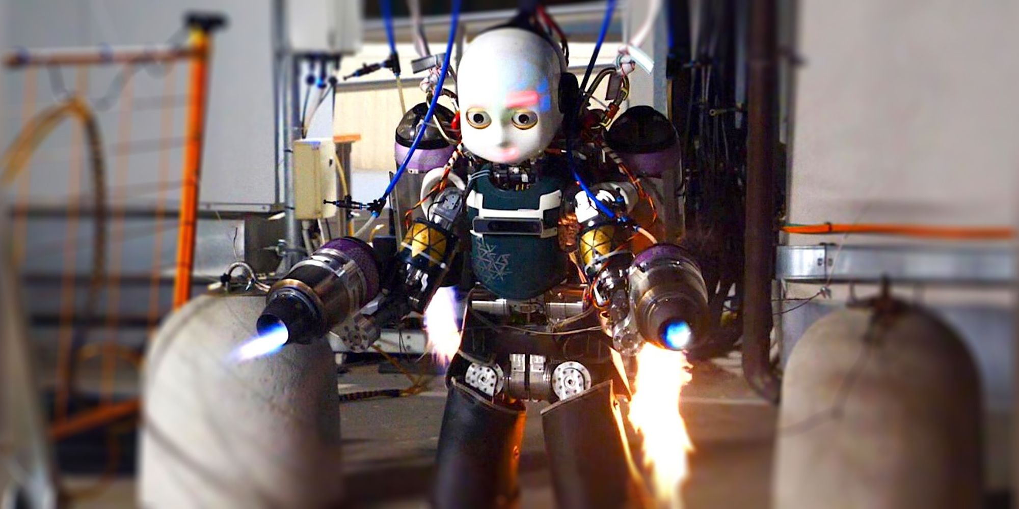 Estos investigadores están trabajando en robots humanoides que pueden volar
