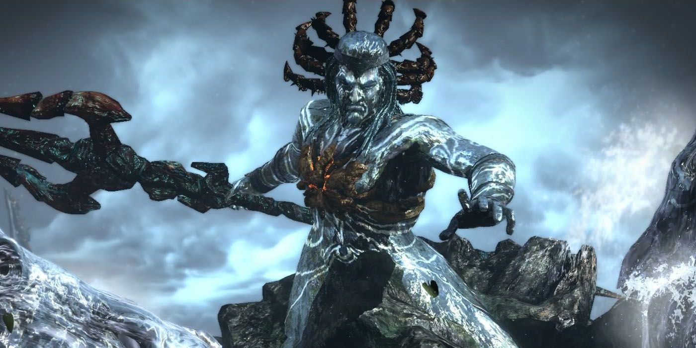 Fan Art de God of War 3 re-imagina la batalla de Kratos vs Poseidón